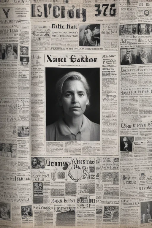 newspaper collage png