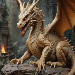 dragons background