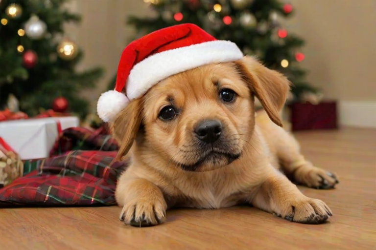 christmas dog pics