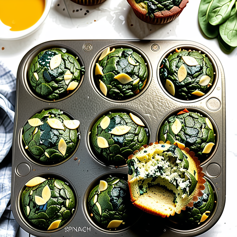 yummy toddler food spinach muffins