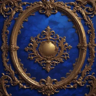 royal blue background aesthetic