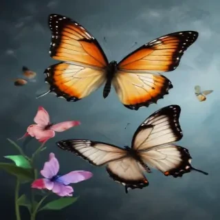 butterflies png transparent