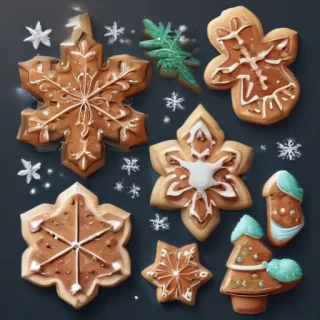 xmas cookie clipart