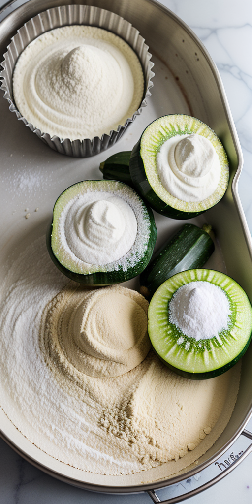 how to make zucchini flour