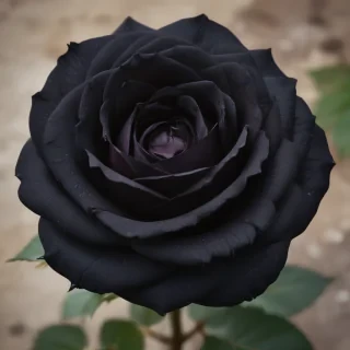 black rose photo
