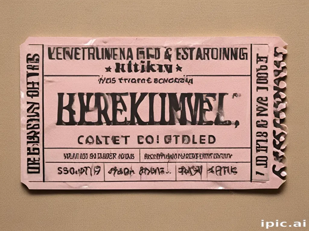 concert tickets png