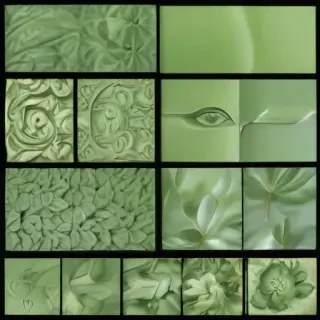 sage green bg