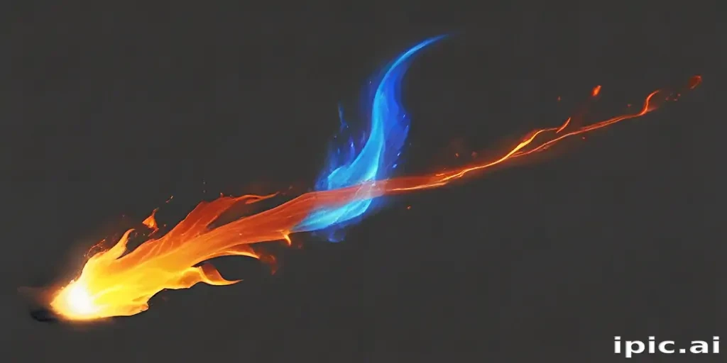 blue flame png