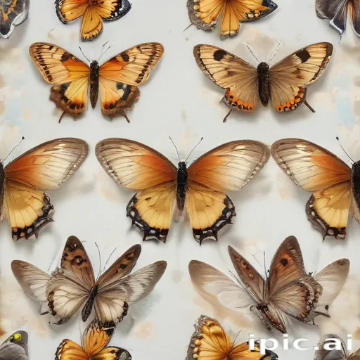 pictures of drawings of butterflies