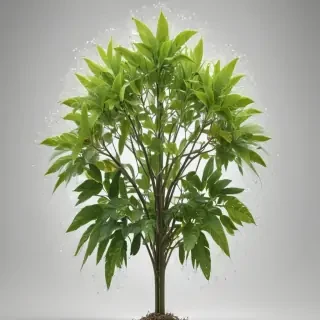 transparent plant