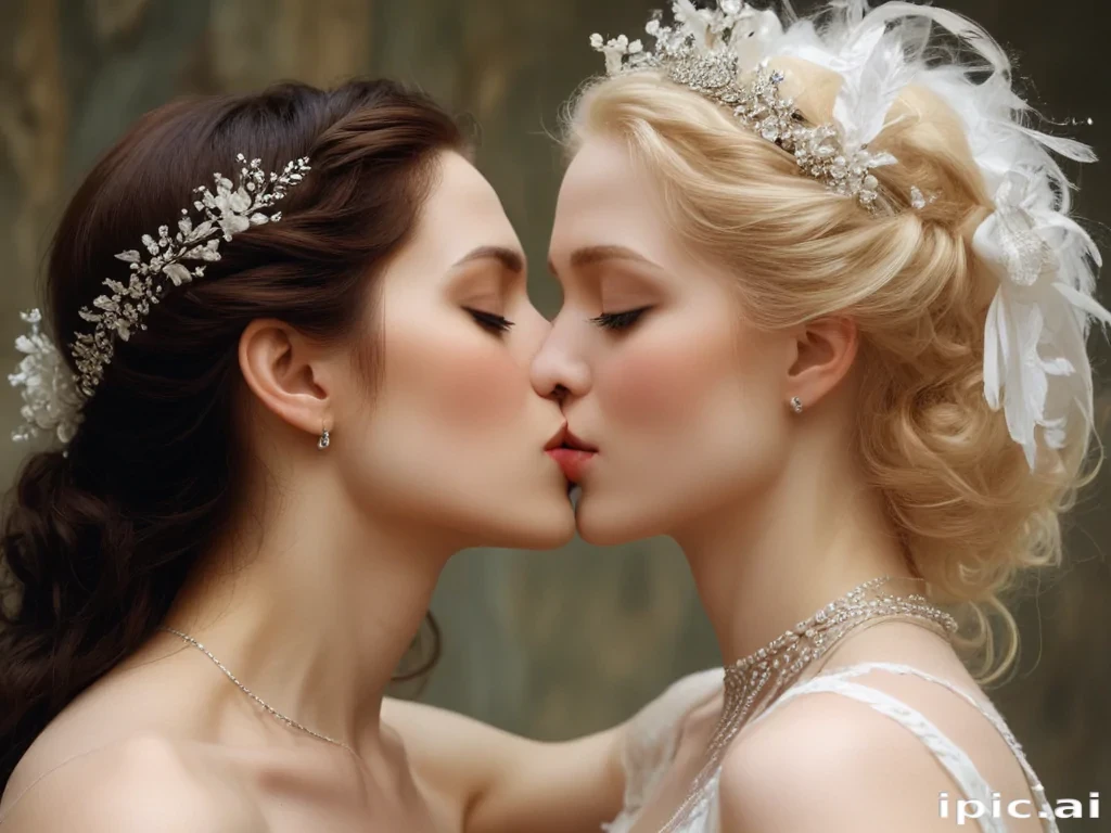 kissing aesthetic