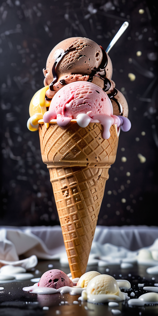 how long can ice cream sit out