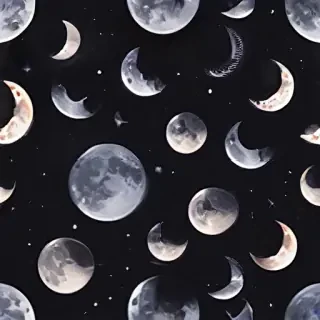 aesthetic moon drawings