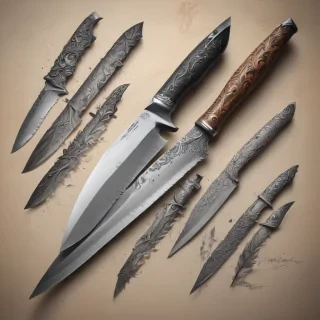 knife drawings