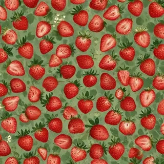 strawberry wallpaper iphone