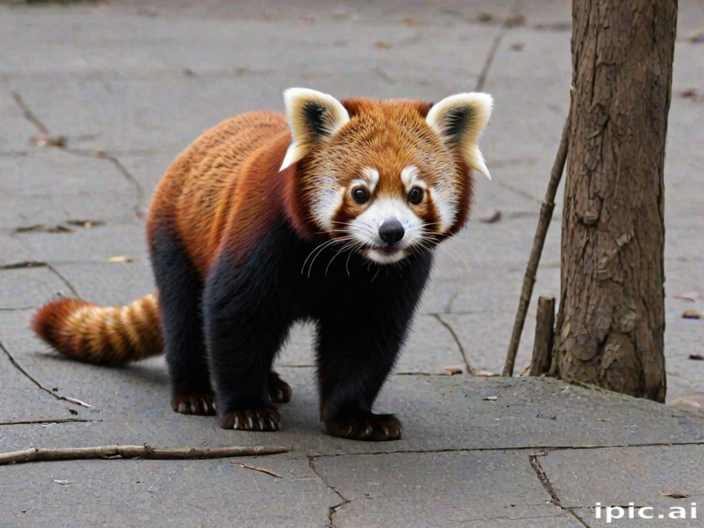 red panda png