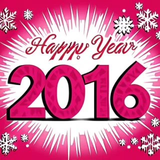 pink happy new year