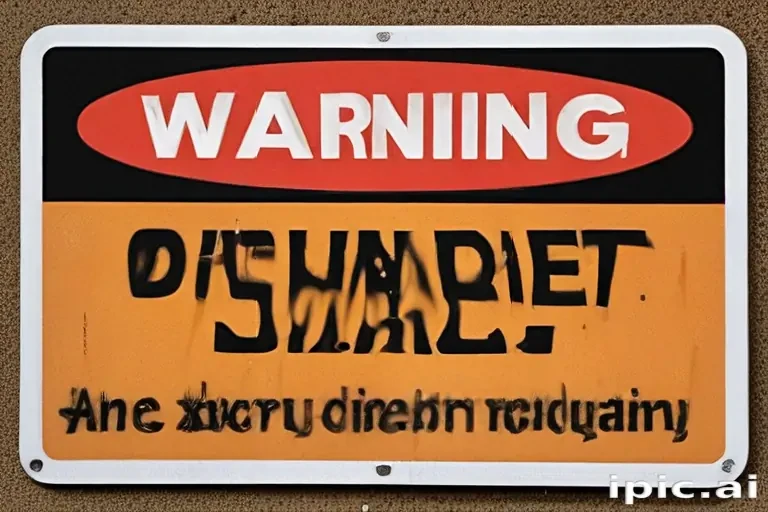 warning sign