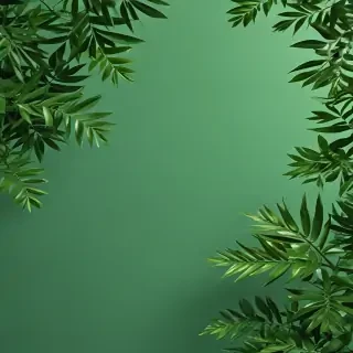 aesthetic green background