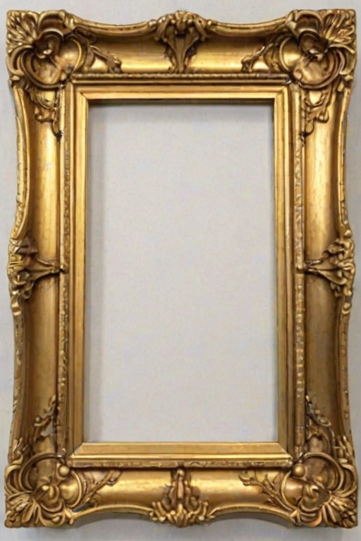 fancy gold frame