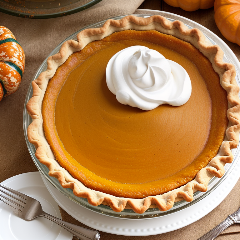 recipe for pumpkin pie without evaporated milk