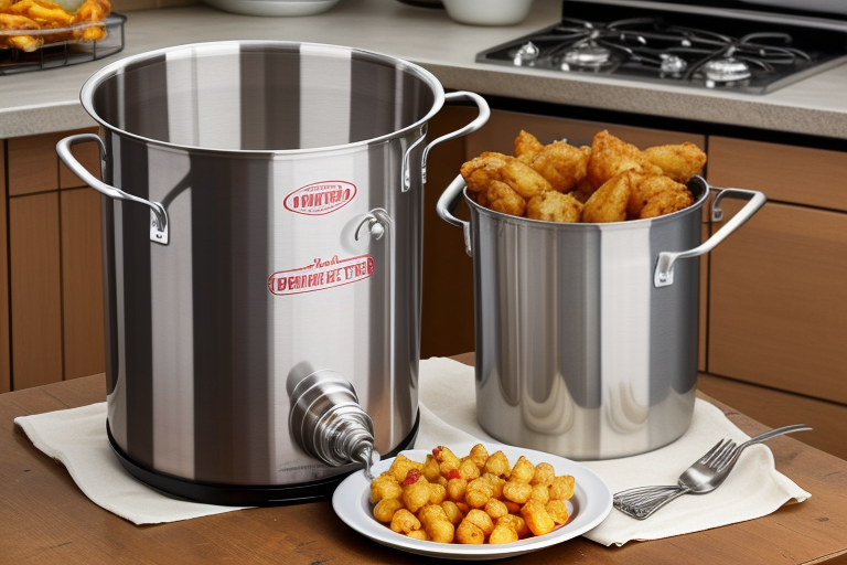 turkey fryer pot stainless steel