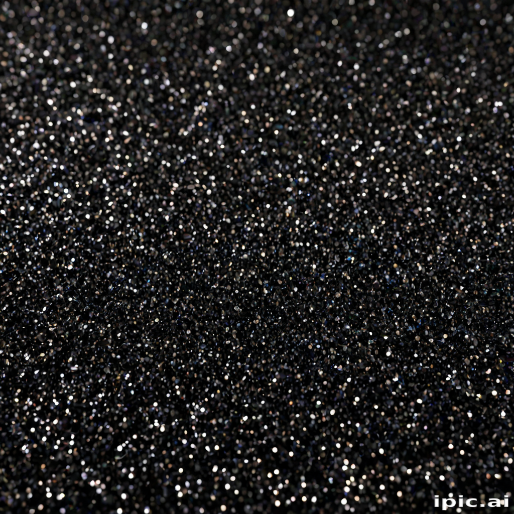 high resolution black glitter background