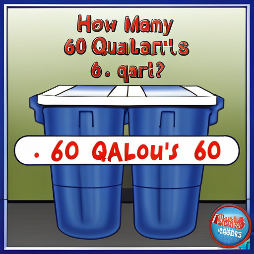 how many gallons is 60 quarts