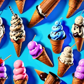 ice cream background