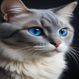 ojos azules cat breed