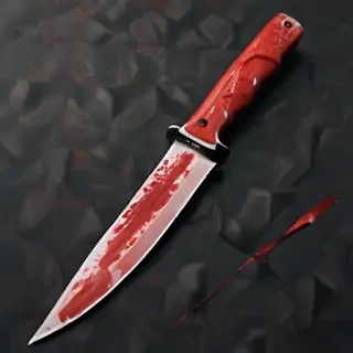 bloody knife aesthetic