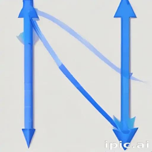 blue arrow png
