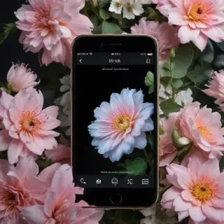floral phone background