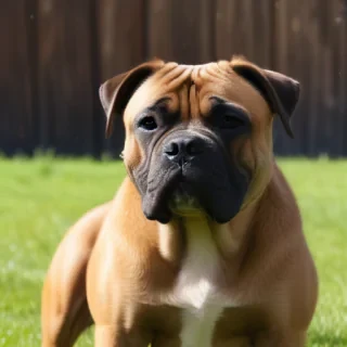 staffy bull bullmastiff