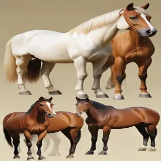 horses clip art