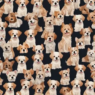backgrounds of cute dogs