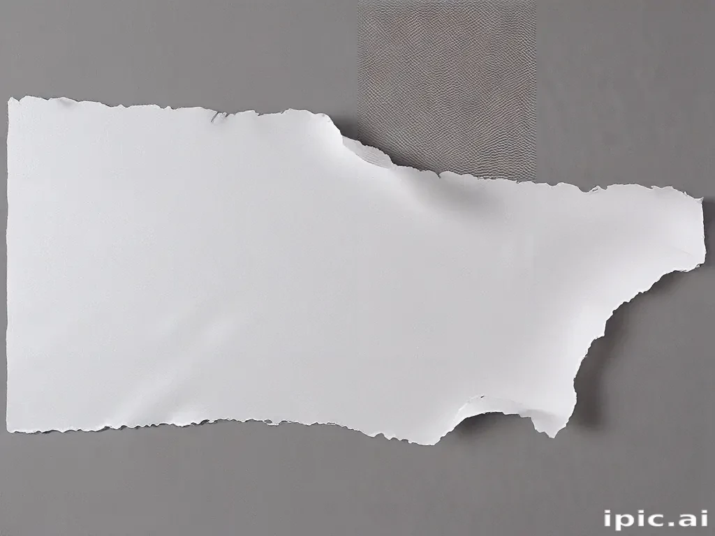 ripped paper transparent
