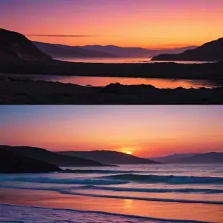 cute sunset backgrounds