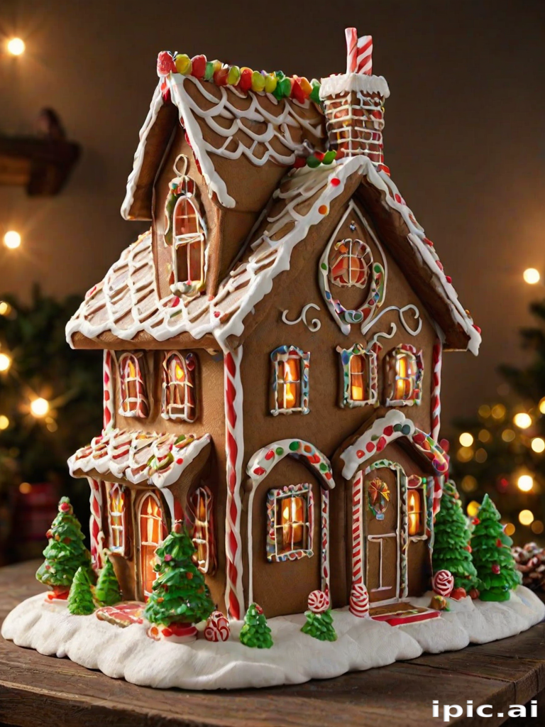 gingerbread house png
