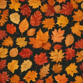 fall leaves png transparent