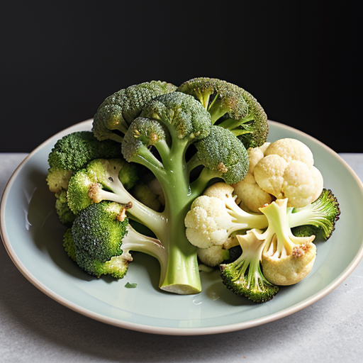 air fry broccoli and cauliflower
