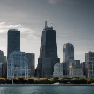 chicago skyline png