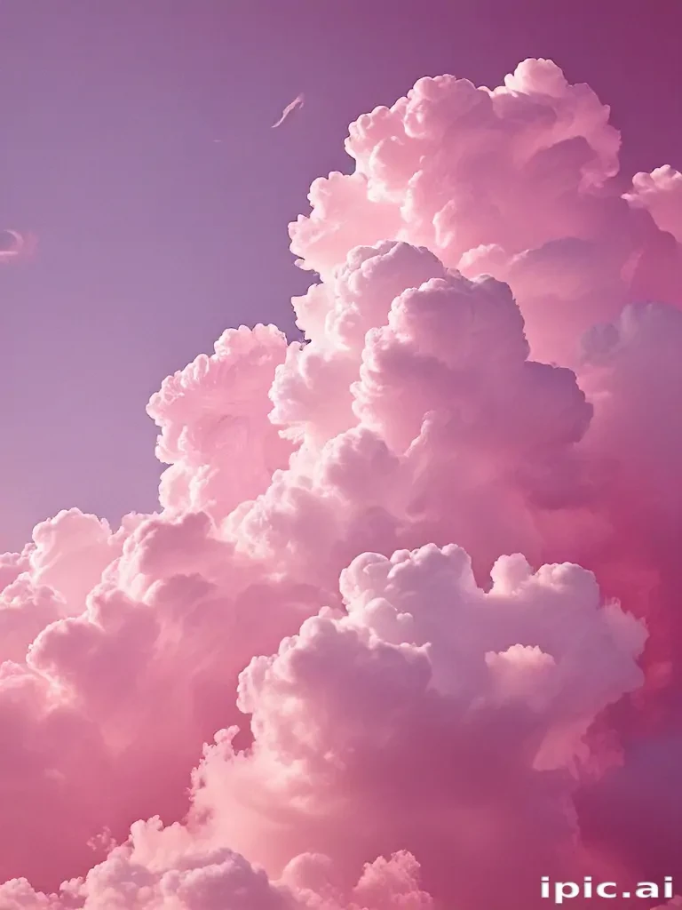 pink cloud wallpaper