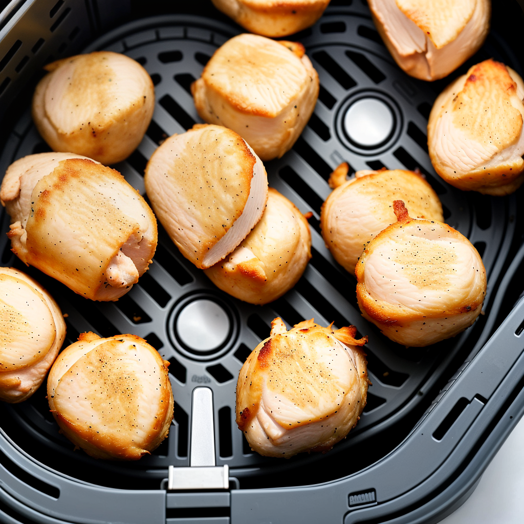 air fryer chicken breast bites