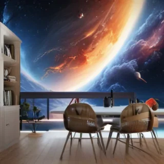 space wallpaper iphone
