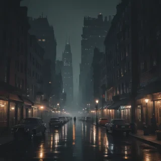 dark city aesthetic