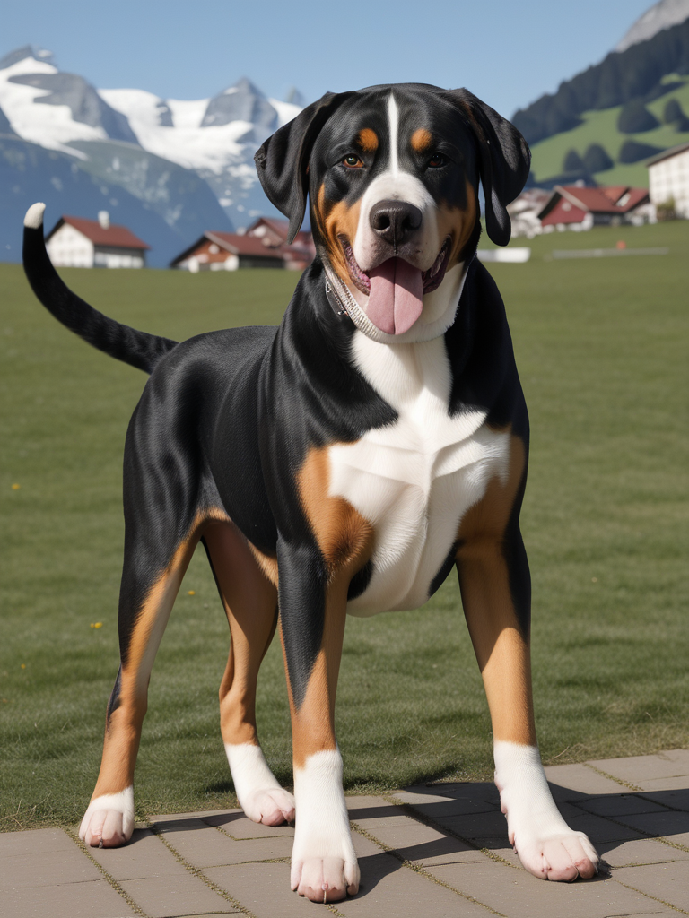 greater swiss mountain dog