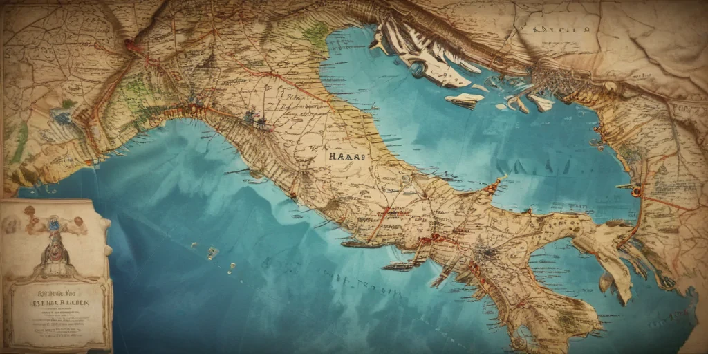 map of italy