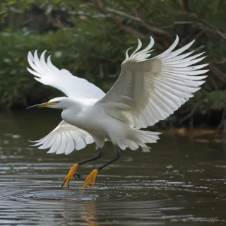 snowy egret