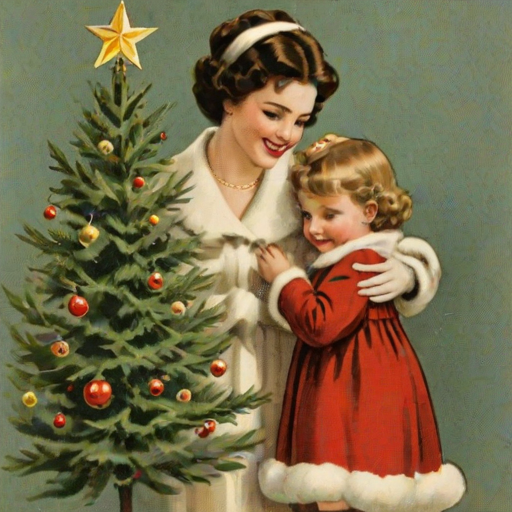 vintage christmas image